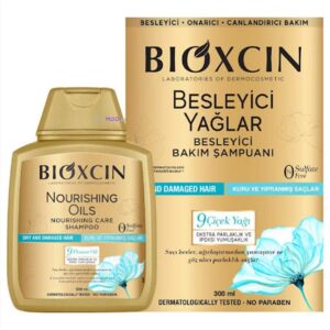 شامپو ضد ریزش تقویتی بدون سولفات بیوکسین Bioxcin حجم ۳۰۰ میلی لیتر