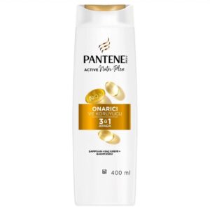 شامپو ترمیم کننده و محافظ مو پانتن مدل ONARICI 3 IN 1 حجم 400 میل PANTENE