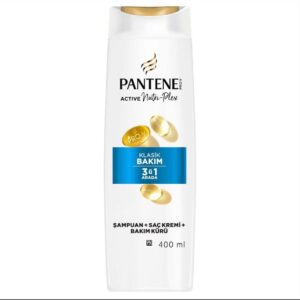 شامپو کلاسیک پانتن سه کاره سری Pro-V مدل klasik bakim برای انواع مو مدل 400 میل PANTENE