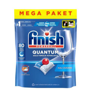 قرص ماشین ظرفشویی فینیش مدل کوانتوم 80 عددی finish