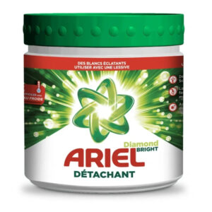 پودر لکه بر مناسب لباسهای سفید و روشن Diamond bright آریل 500 گرمی Ariel
