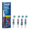 سرى يدک مسواک برقى کودک اورال بى 4 عددى مدل Oral-b Spider-man Kids
